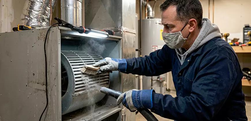HVAC Blower Compartment Cleaning in Bonita