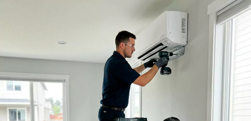 Split System Heating and Cooling Installation in Bonita
